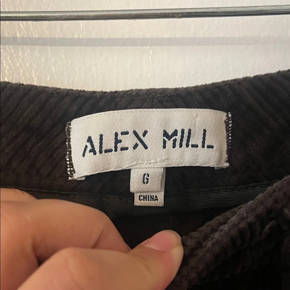 Alex Mill Darci Brown Corduroy Chino Ankle Pants Trousers - Picture 10 of 16